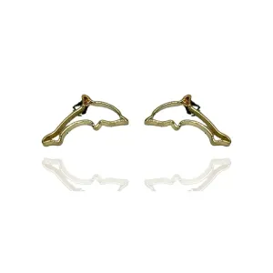 BRINCO GOLFINHO VAZADO