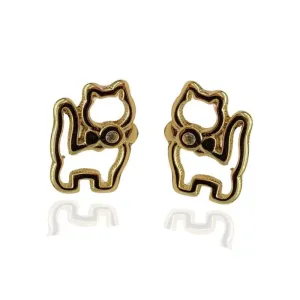 BRINCO INFANTIL GATINHO COM LAÇO