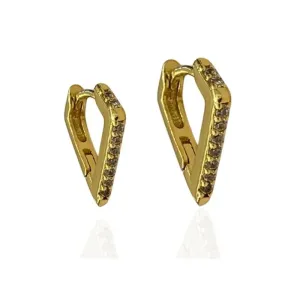 DUPLA ARGOLA FORMATO DIAMANTE