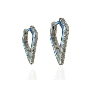 DUPLA ARGOLA FORMATO DIAMANTE