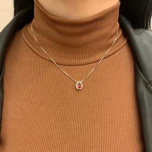 COLAR GOTA CRAVEJADO EM VOLTA