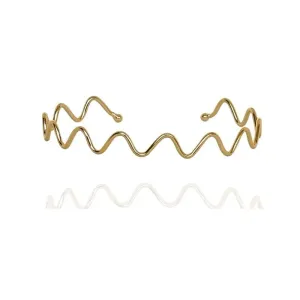 BRACELETE ARO EM ZIG ZAG