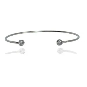 BRACELETE COM PONTO DE LUZ NAS PONTAS