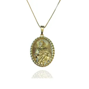 COLAR MEDALHA SAGRADO CORAÇÃO