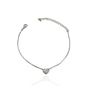 PULSEIRA CORAÇÃO CRAVEJADO