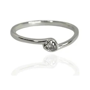 ANEL CORAÇÃO ZIRCÔNIA