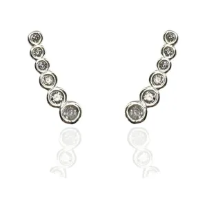 BRINCO MINI EAR CUFF 6 ZIRCÔNIAS