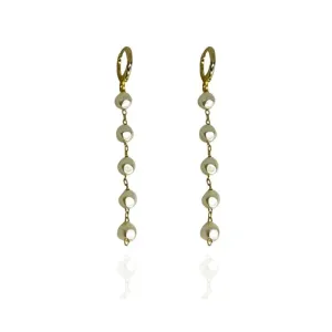 ARGOLA CLICK PÉROLAS PENDURADAS