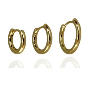 ARGOLA TRIO LISO REDONDO