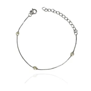 PULSEIRA VENEZIANA COM PÉROLA