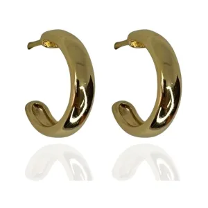 BRINCO MEIA ARGOLA LISA