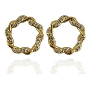 BRINCO TORCIDO CRAVEJADO