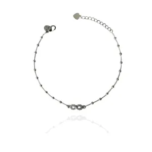 PULSEIRA BOLINHA INFINITO CRAVEJADO