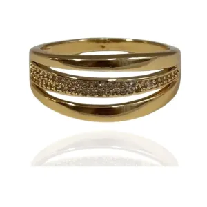 ANEL LARGO MEIO CRAVEJADO