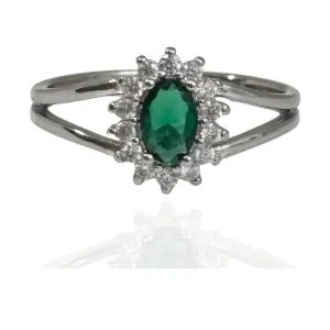 ANEL OVAL CRAVEJADO