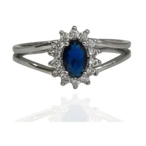ANEL OVAL CRAVEJADO
