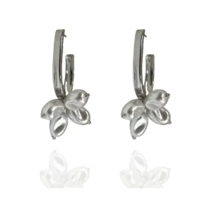 ARGOLA COM CACHO DE PÉROLAS