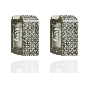 ARGOLA QUADRADA CRAVEJADA