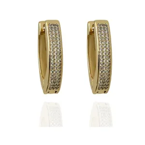 ARGOLA EM V CRAVEJADA