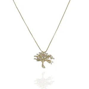 COLAR ÁRVORE DA VIDA BAGUETES