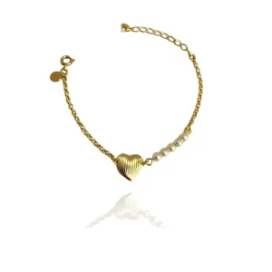 PULSEIRA CORAÇÃO E PÉROLAS
