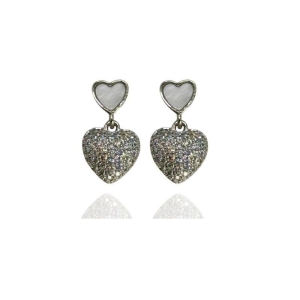 BRINCO CORAÇÃO CRAVEJADO CAÍDO