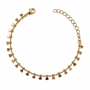 PULSEIRA GRUME COM CORAÇÕES CHAPADOS
