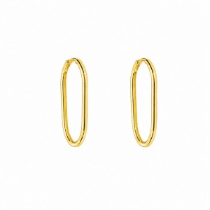 ARGOLA OVAL FINA LISA P