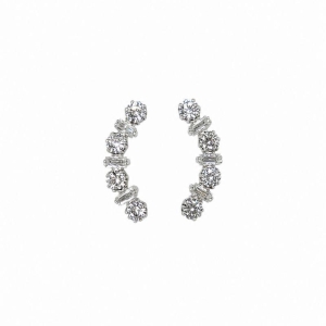 BRINCO EAR CUFF ZIRCÔNIAS