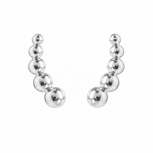 BRINCO EAR CUFF BOLAS LISAS