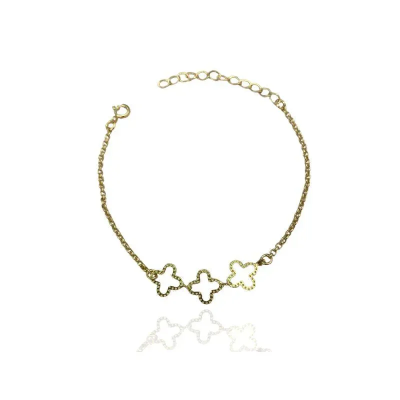 PULSEIRA TREVO VAZADO
