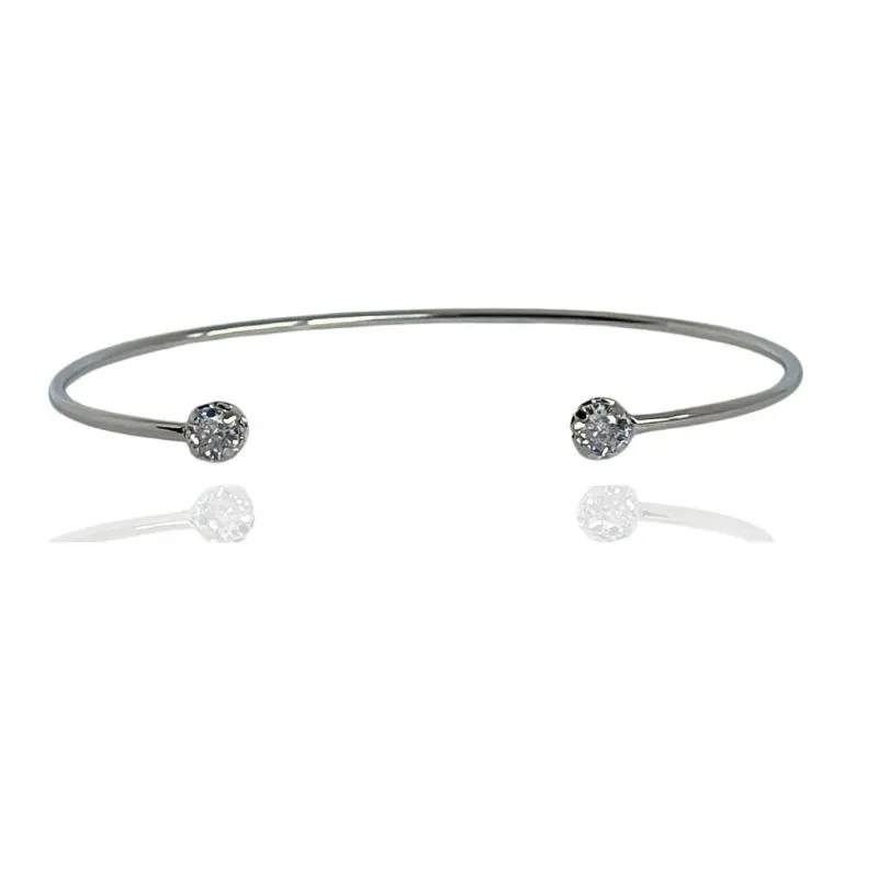BRACELETE COM PONTO DE LUZ NAS PONTAS