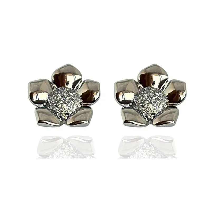 BRINCO FLOR MIOLO CRAVEJADO