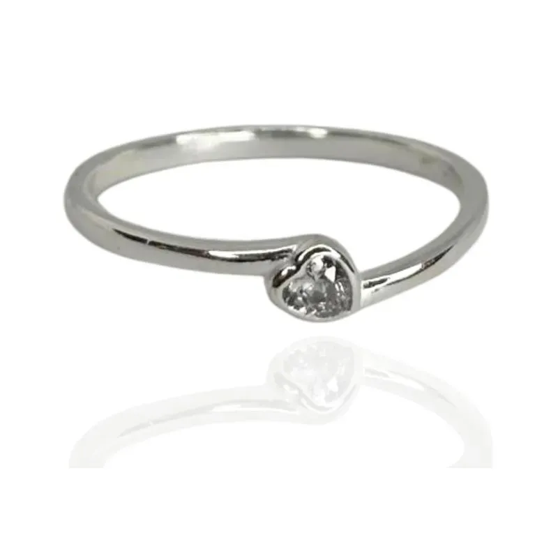 ANEL CORAÇÃO ZIRCÔNIA