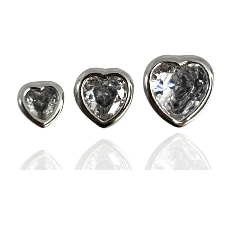 BRINCO TRIO CORAÇÃO CRISTAL