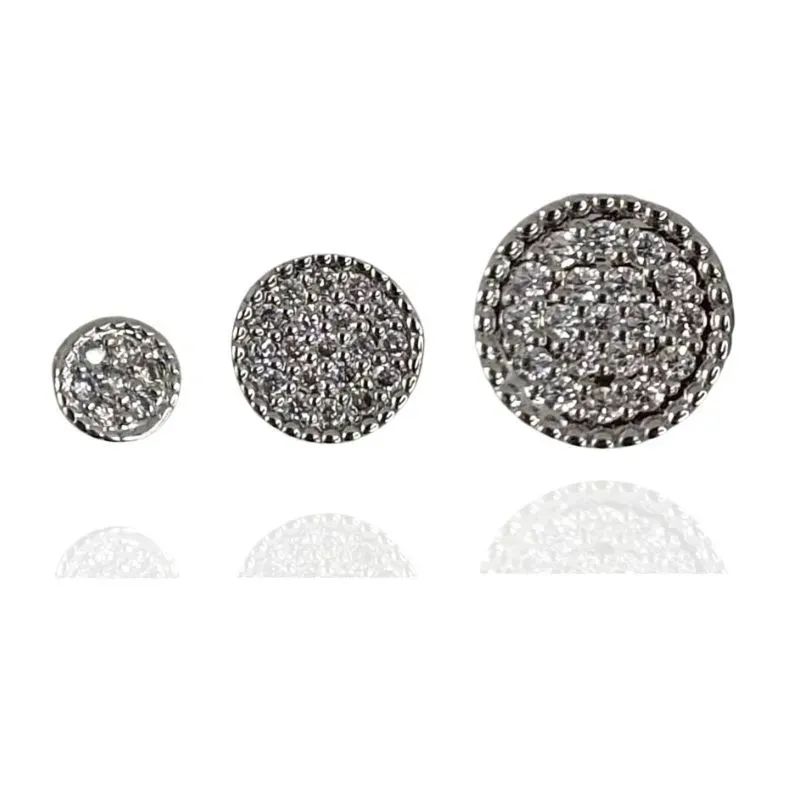 BRINCO TRIO CRAVEJADO REDONDO