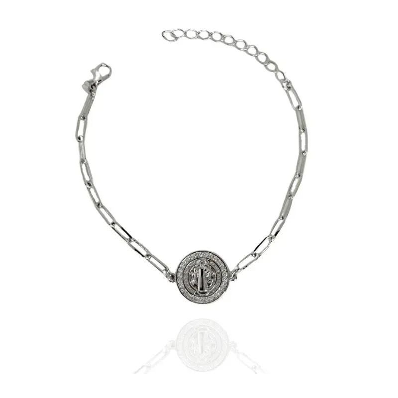 PULSEIRA CARTIER SÃO BENTO CRAVEJADO EM VOLTA