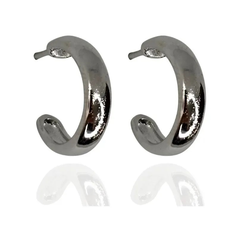 BRINCO MEIA ARGOLA LISA