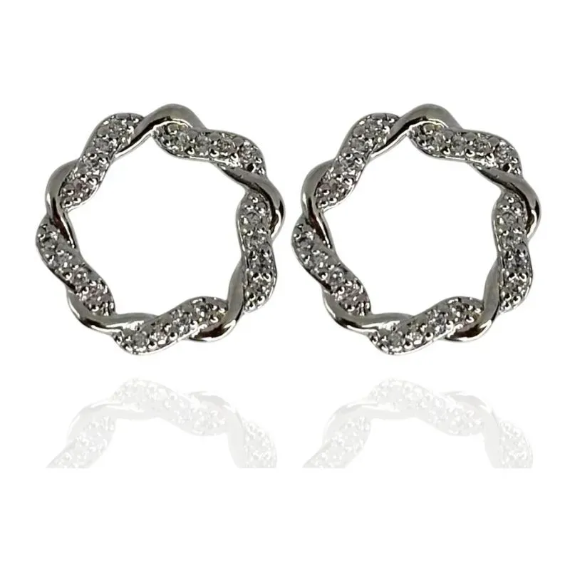 BRINCO TORCIDO CRAVEJADO