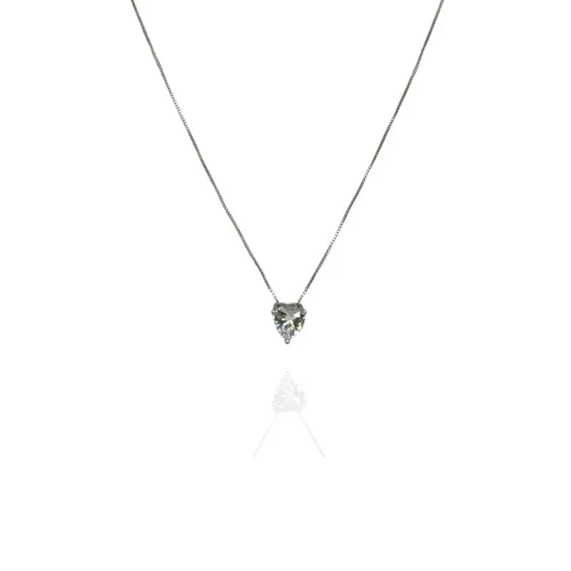 COLAR CORAÇÃO CRAVEJADO