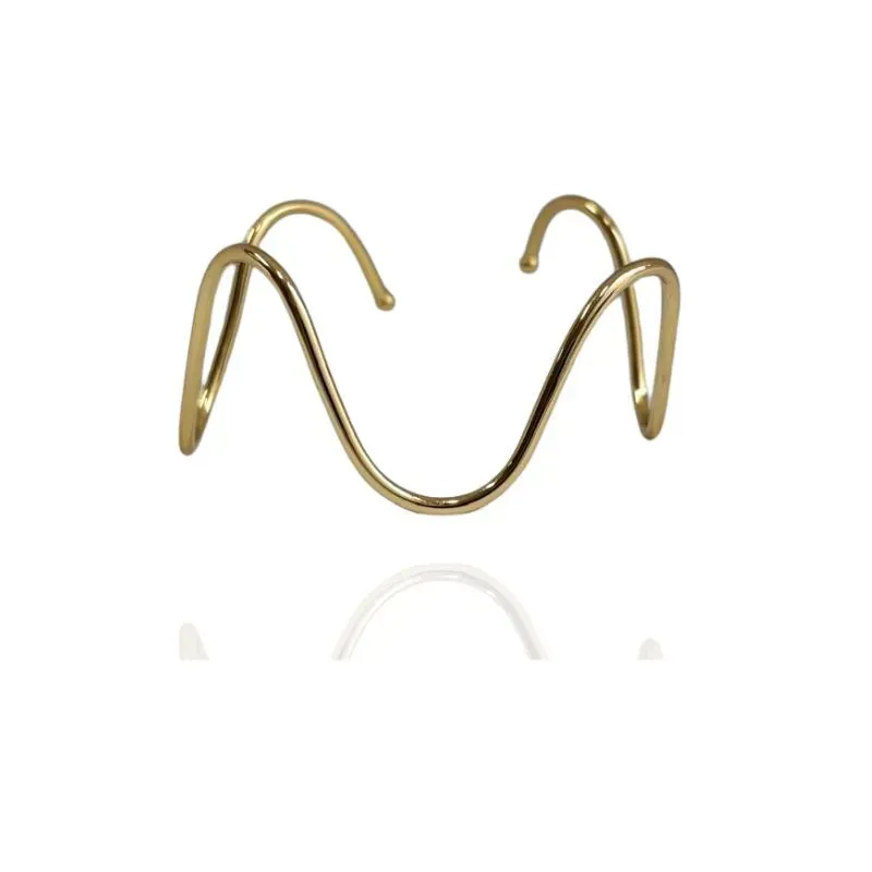 BRACELETE ONDULADO ABERTO