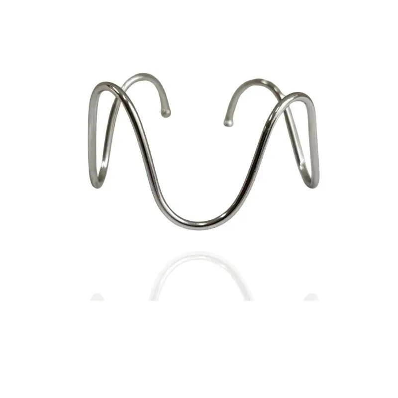 BRACELETE ONDULADO ABERTO