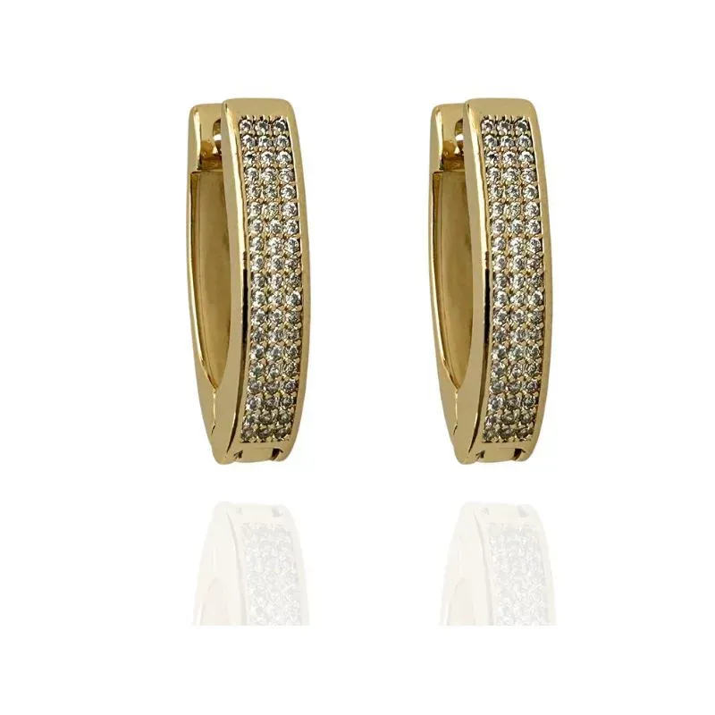 ARGOLA EM V CRAVEJADA