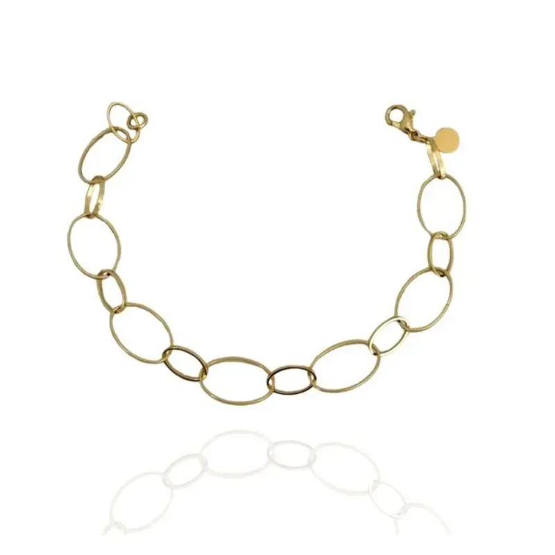 PULSEIRA ELOS OVAIS 2 TAMANHOS