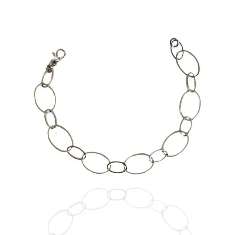 PULSEIRA ELOS OVAIS 2 TAMANHOS