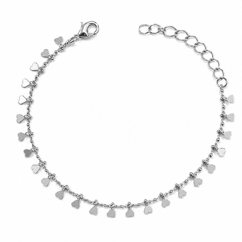 PULSEIRA GRUME COM CORAÇÕES CHAPADOS