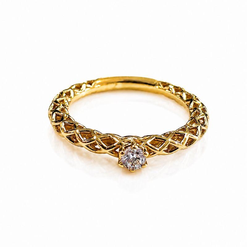 ANEL SOLITÁRIO ARAMADO