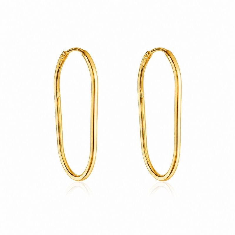 ARGOLA OVAL LISA FINA M