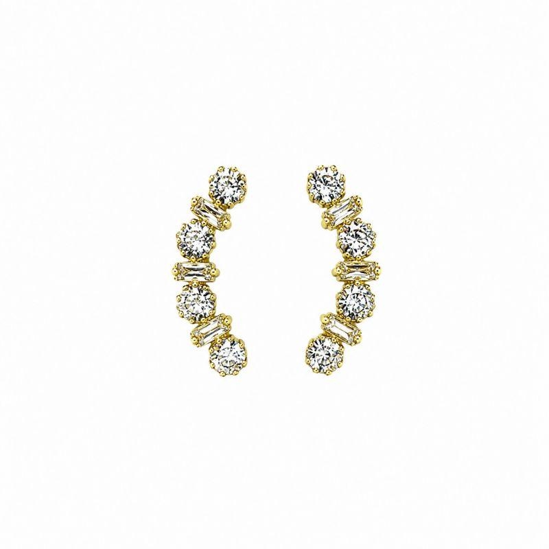 BRINCO EAR CUFF ZIRCÔNIAS