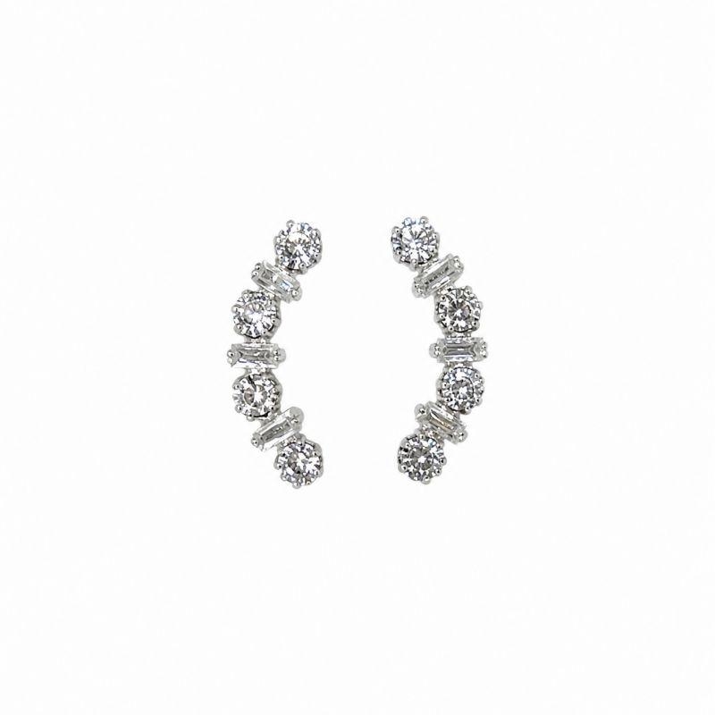 BRINCO EAR CUFF ZIRCÔNIAS